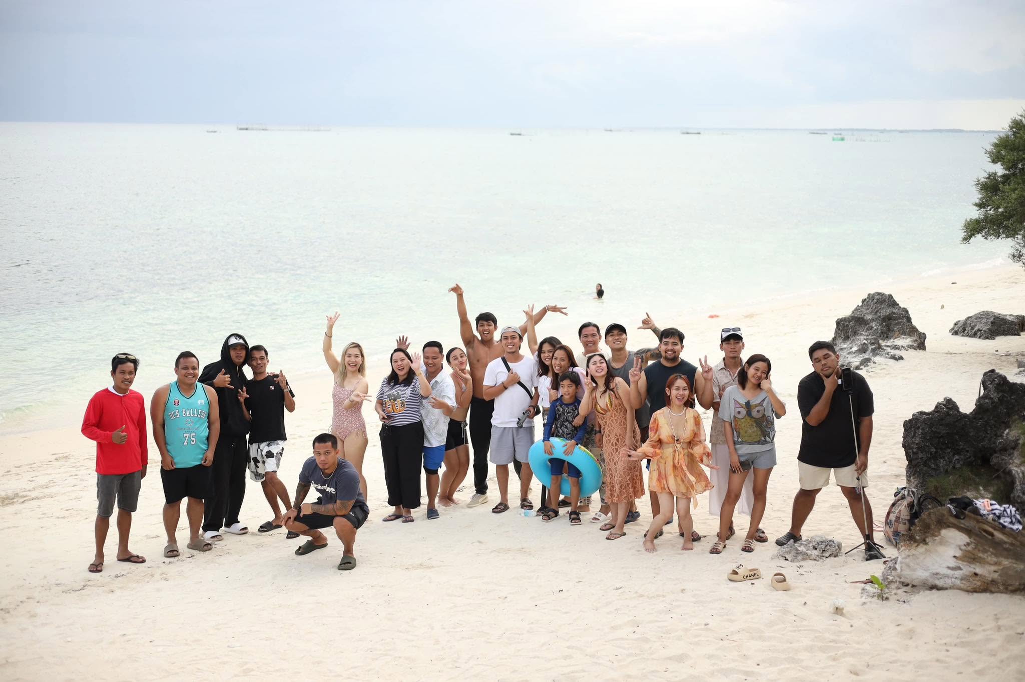 The Practical Bride wedding team enjoying a team-building trip on Bantayan Island, Cebu